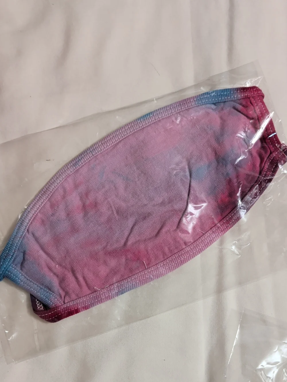 NWOT (019) Tultex Assortment Of 6 Cotton Hand Tie-dyed Face Masks/ Kids & Adults